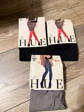 HUE Leggings Medium- NWT